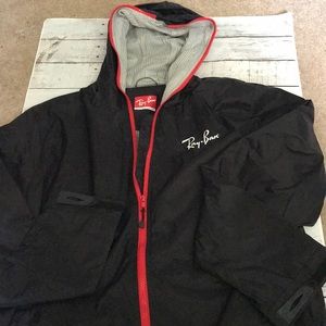 RAY-BAN NYLON WINDBREAKER JACKET